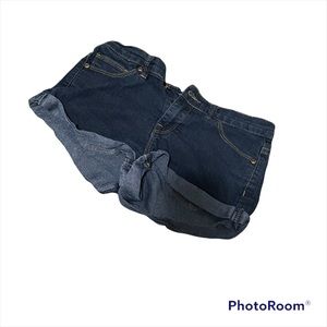 Dark Blue Jean Shorts
